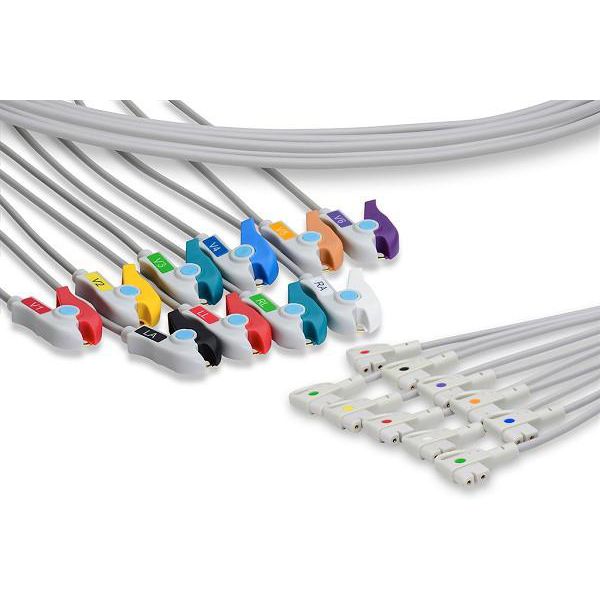 Philips HP EKG Leads  10 Leads Clip