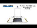 Health o meter Digital Wheelchair Dual Ramp Scale
