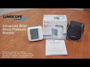 Lumiscope Advanced Wrist Blood Pressure Monitor
