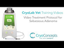 CryoLab Vet Review with VMD | Cryosurgery works fast to treat Sebaceous Adenomas, Lick Granulomas