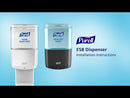 PURELL ES8 Touch-Free Dispenser with Energy on the Refill Installation Instructions