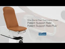Ritter Barrier-Free Exam Chair - Patient Support Rails and Patient Support Rails Plus