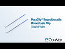 Essential Skills for Using the DuraClip Repositionable Hemostasis Clip - CONMED Tutorial Video
