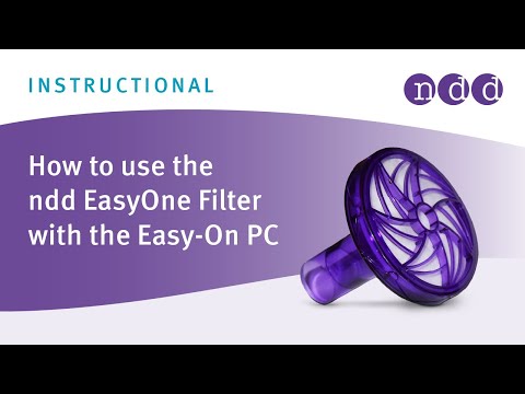How to use the ndd EasyOne Filter SP with the Easy on-PC