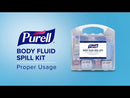 How to use PURELL Body Fluid Spill Kit