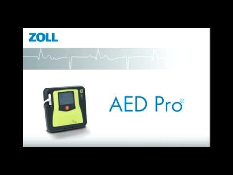 Zoll AED Pro Automated External Defibrillator Introduction video