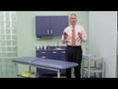 Clinton Classic Series Treatment Table with H-Brace
