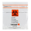 BAG BIOHAZARD 10X10 ORGZIP 100/BG 10BG/CS