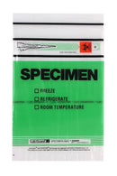 BAG SPECIMEN TRNSPRT SNGL ZIPCLSR 6X9 PUR TZ 100/PK 10PK/CS