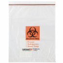 BAG SPECIMEN TRNSPRT SNGL ZIPCLSR W/PAD 12X15 50/PK 20PK/CS