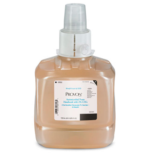 PROVON Foaming Antimicrobial Skin Cleanser with 2% CHG Refill  For LTX-12 (1200 mL) (2/Case)