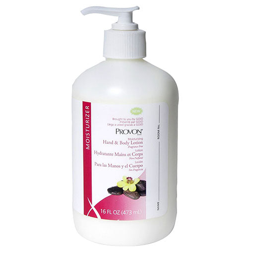 PROVON Moisturizing Hand and Body Lotion  16 fl oz Pump Bottle (12/Case)