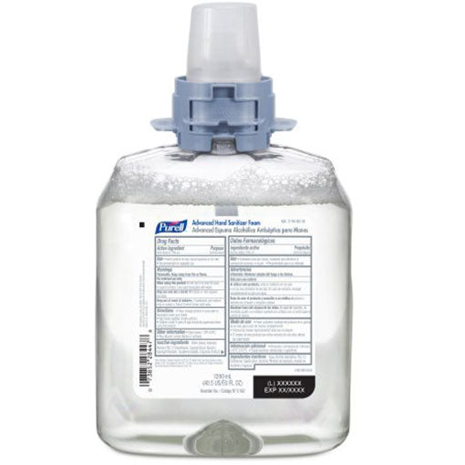 PURELL Advanced Hand Sanitizer Foam Refill  For FMX-12 (1200 mL) (4/Case)