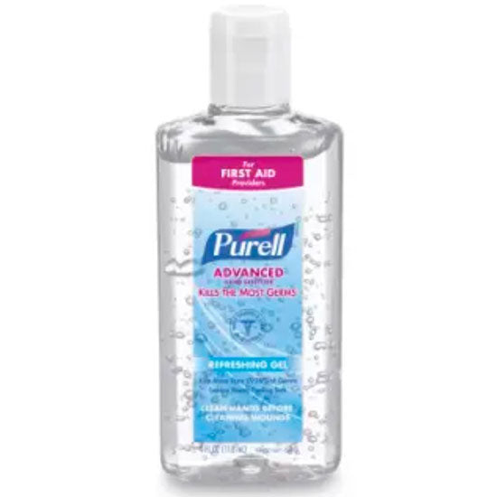 PURELL Advanced Hand Sanitizer Gel (24/Case)  4 fl oz Flip-Cap Bottle