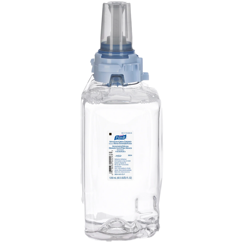 PURELL Advanced Hand Sanitizer Green Certified Foam Refill  For ADX-12 (3/Case)