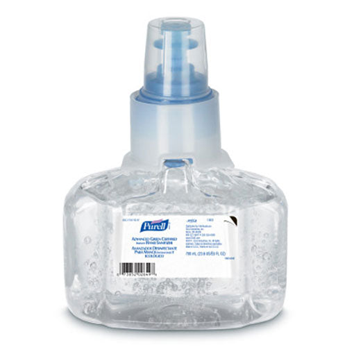 PURELL Advanced Hand Sanitizer Green Certified Gel Refill  For LTX-7 (700 mL) (3/Case)