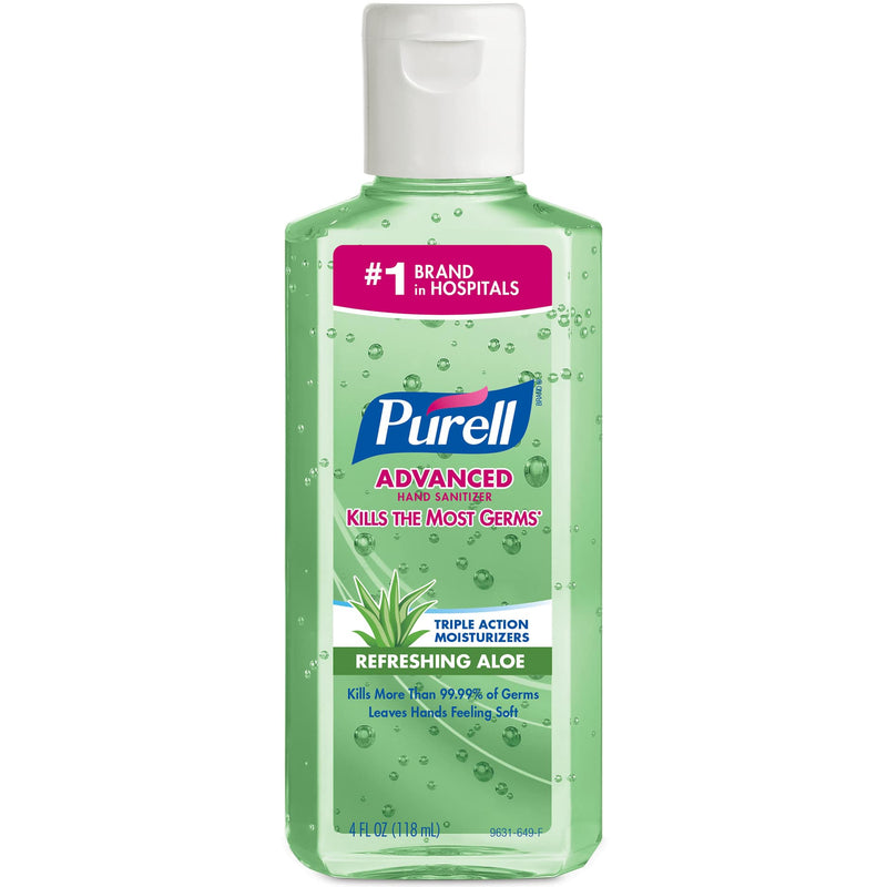 PURELL Advanced Hand Sanitizer Soothing Gel - 4 fl oz Bottle