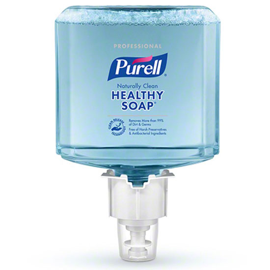 PURELL CRT HEALTHY SOAP Naturally Clean Foam Refill (2/Case)  For ES4 (1200 ml)