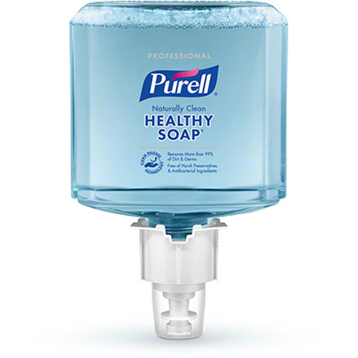 PURELL CRT HEALTHY SOAP Naturally Clean Foam Refill (2/Case)  For ES6 (1200 mL)
