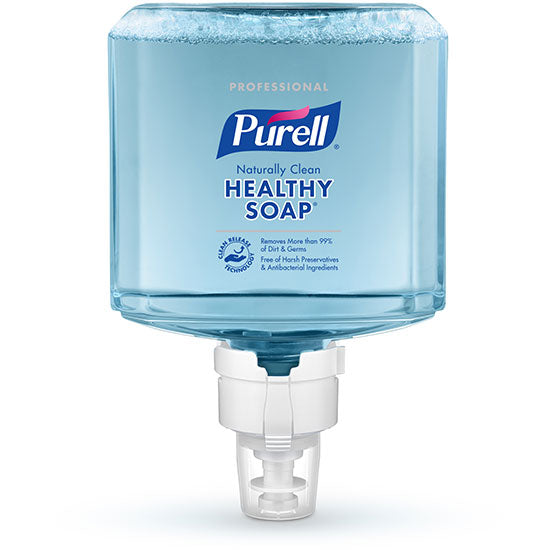PURELL CRT HEALTHY SOAP Naturally Clean Foam Refill (2/Case)  For ES8 (1200 mL)