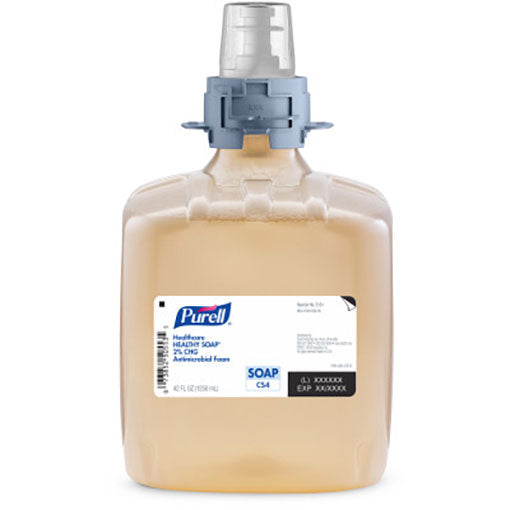 PURELL Healthcare HEALTHY SOAP 2% CHG Antimicrobial Foam Refill  For CS4 (1250 mL) (3/Case)