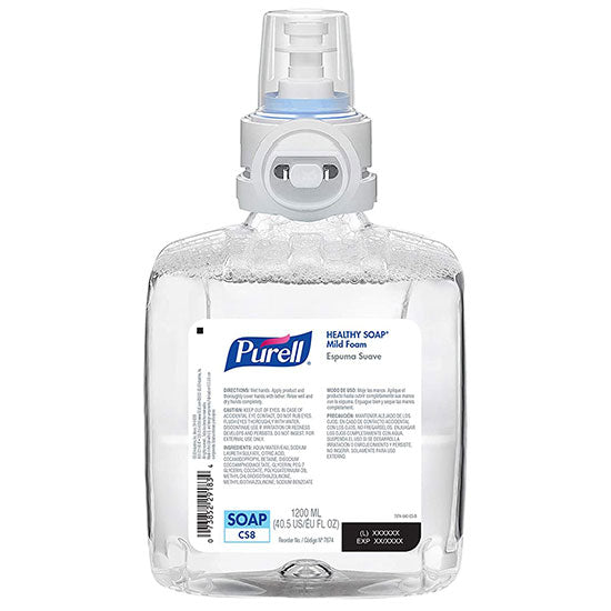 PURELL HEALTHY SOAP Mild Foam Refill  For CS8 (1200 mL) (2/Case)