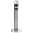 PURELL MESSENGER ES6 Floor Stand  Graphite with Silver Panel (Dispenser Included)
