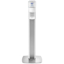 PURELL MESSENGER ES6 Floor Stand - White with Silver Panel