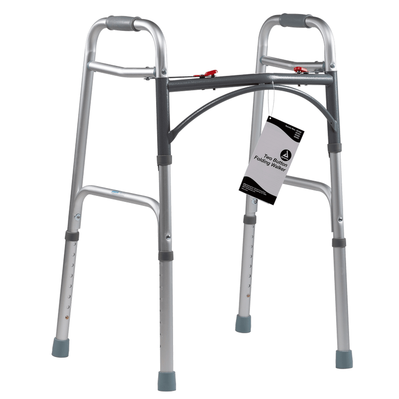 Adult Two Button Folding Walker PARENT