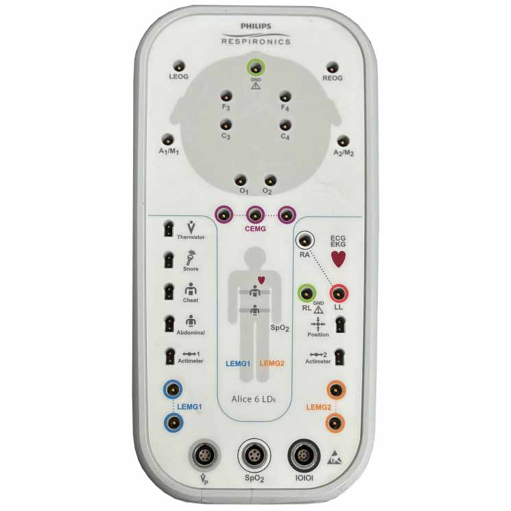 Respironics Alice 6 LDE Diagnostic Sleep System - 1063311
