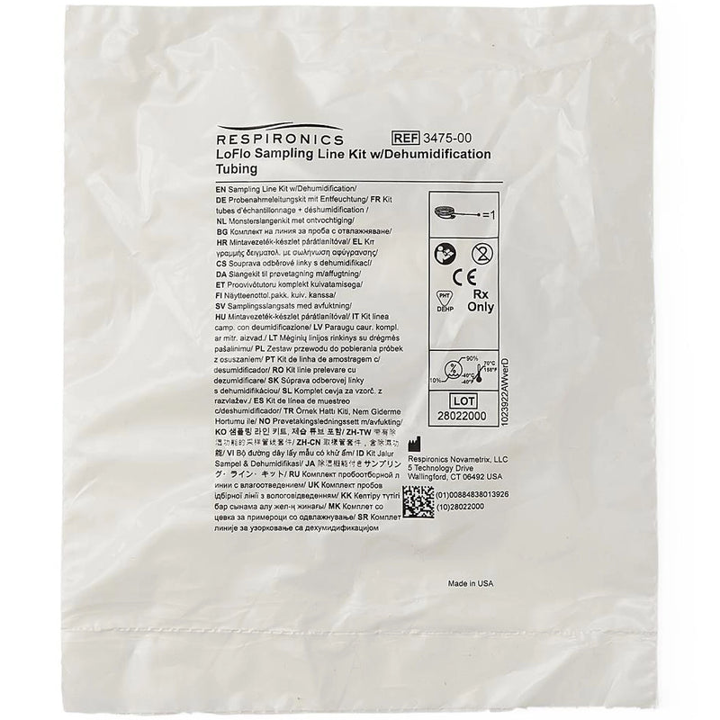 Respironics LoFlo Sampling Line Kit - 3475-00