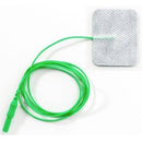 Rhythmlink Disposable Ground Sticky Pad EMG Surface Electrode with green lead wire