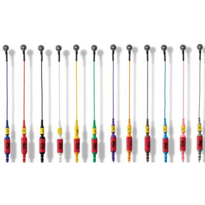 Rhythmlink Disposable MR Conditional EEG Cup Electrode (12/Pack)  2.5 m