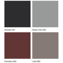 Ritter 203 Treatment Table Colors - Obsidian, Restful Path, Cranberry, Latte