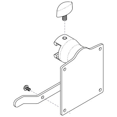 Ritter 253 Mounting Hardware - 9A626001 (Base Rail for Model 630)