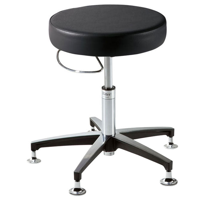 Ritter 276 Air Lift Hand Operated Stool with Glides 