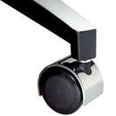 Ritter 277 Air Lift Hand Operated Stool - Soft Rubber Casters