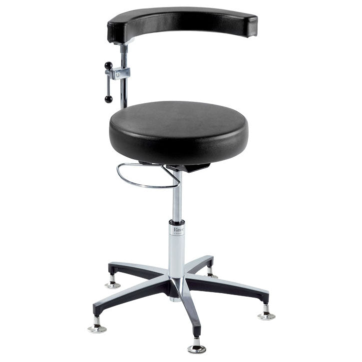Ritter 279 Air Lift Surgeon Stool with Glides 