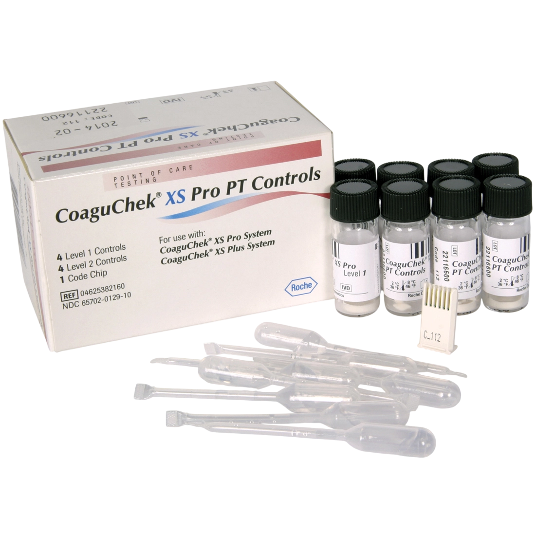Roche CoaguChek XS Pro PT Controls