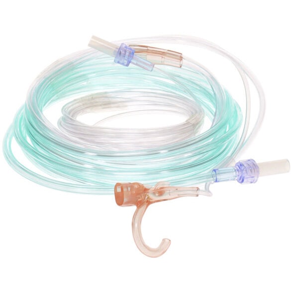 Salter Labs ThermiSense Adult Oral/Nasal Cannula/Holder (25/Case)  With 7' (2.13 m) Airflow Pressure Tube and Filter