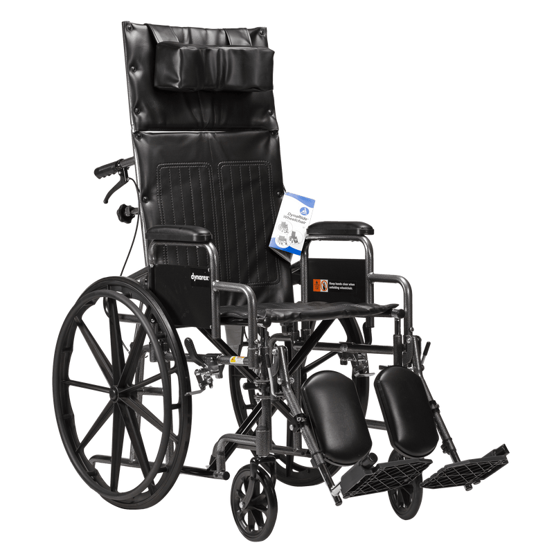 DynaRide Reclining Wheelchair with Elevating Leg Rest and Detachable Desk Arm PARENT