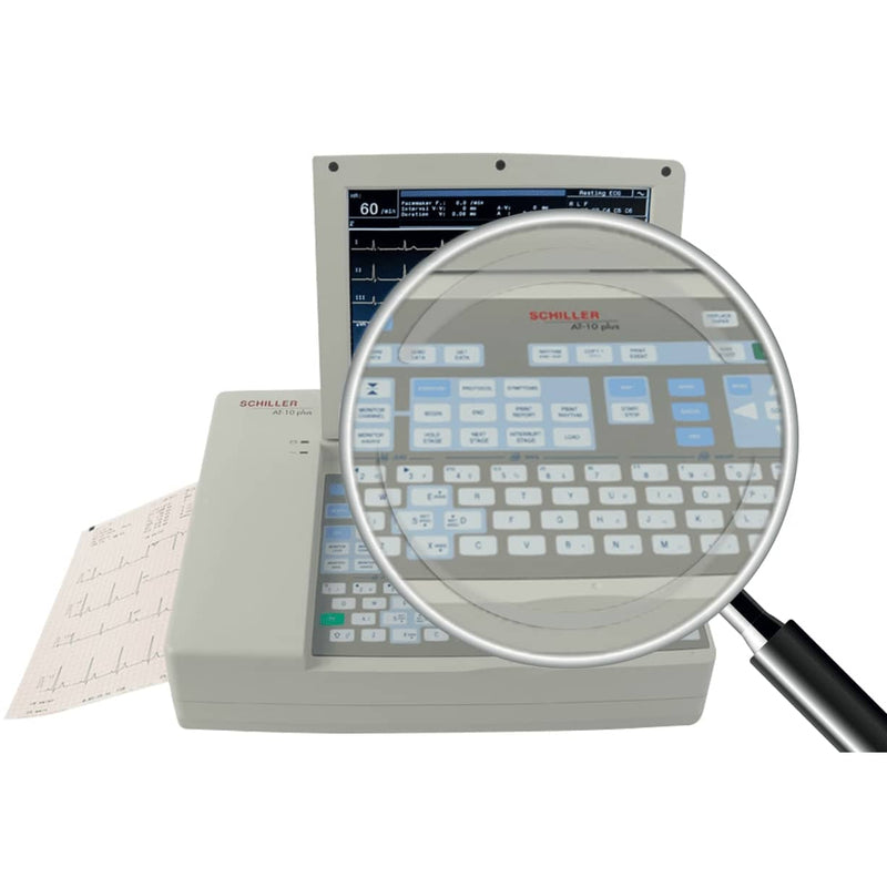 Schiller Cardiovit AT-10 Plus ECG Machine 