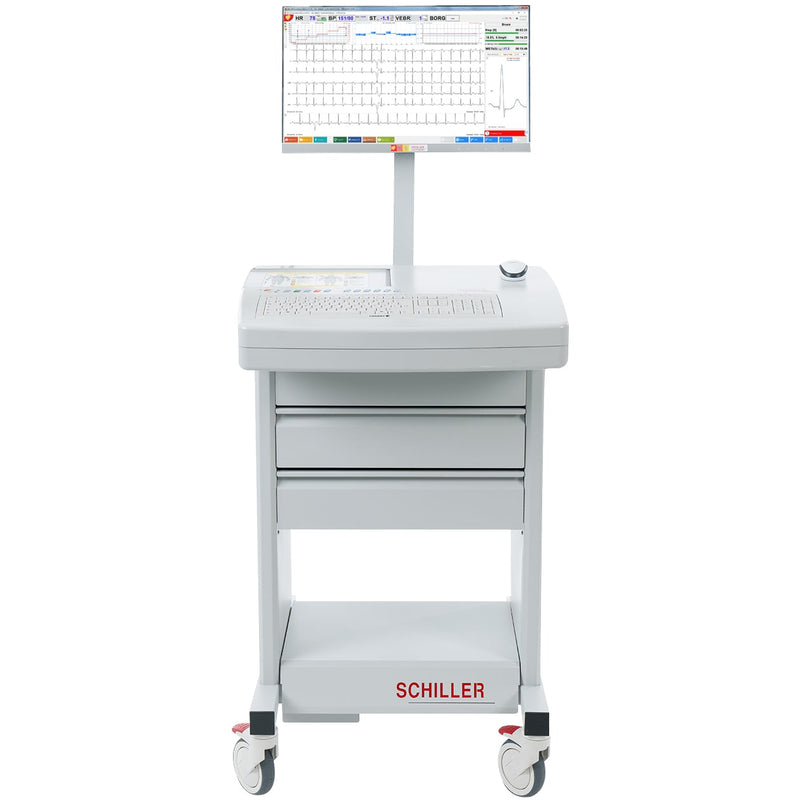 Schiller Cardiovit CS-200 Excellence Stress System  With DICOM Connectivity, Worklist, and a 220 V Tre