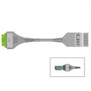 Schiller MS-2010/MS-2015 10-Lead Patient Cable - Clip Style