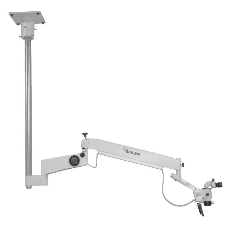 Seiler Alpha Air 3 Dental Microscope  Inclinable Head; Ceiling Mount