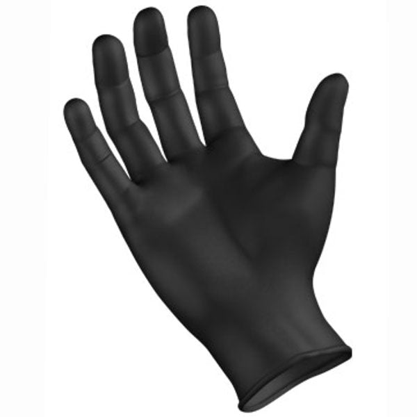 Sempermed SemperForce Black Nitrile Exam Gloves (10 Boxes/Case) 