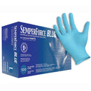 Sempermed SemperForce Blue Nitrile Exam Gloves (10 Boxes/Case) 