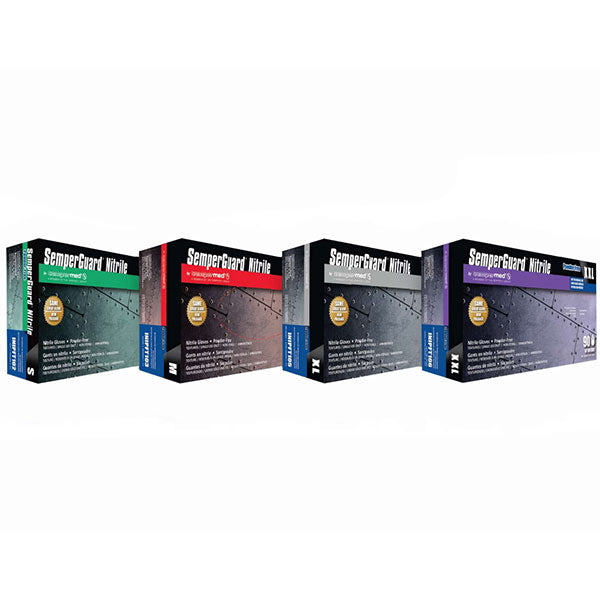 Sempermed SemperGuard Nitrile Industrial Gloves (10 Boxes/Case)  X-Large