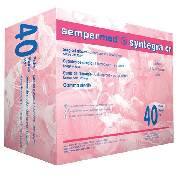 Sempermed Syntegra CR Chloroprene Surgical Gloves (6 Boxes/Case) 