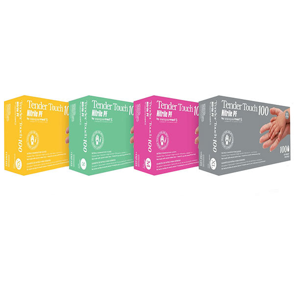 Sempermed Tender Touch 100 Nitrile Exam Gloves (10 Boxes/Case) 